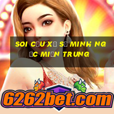 soi cầu xổ số minh ngọc miền trung