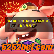 Cách đặt cược XSGL Chủ Nhật