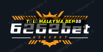 tỷ lệ malaysia ben88