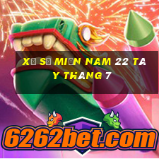 xổ số miền nam 22 tây tháng 7