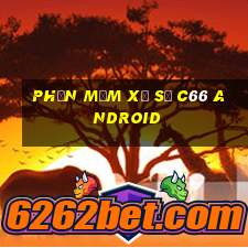 Phần mềm Xổ số c66 Android