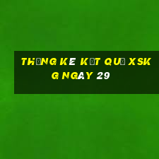 THỐNG KÊ KẾT QUẢ XSKG ngày 29