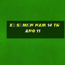 xổ số miền nam 14 tháng 11