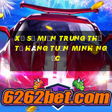 xổ số miền trung thứ tư hàng tuần minh ngọc