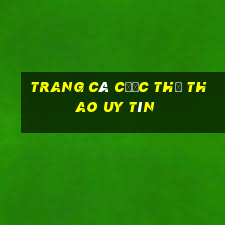 trang cá cược thể thao uy tín