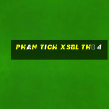 Phân tích XSBL Thứ 4