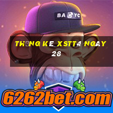 Thống kê XSTT4 ngày 28