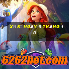 xổ số ngày 9 tháng 10