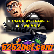 6 Trang web game bài Đăng nhập