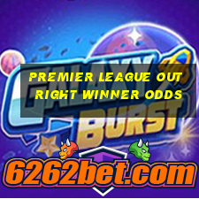 premier league outright winner odds