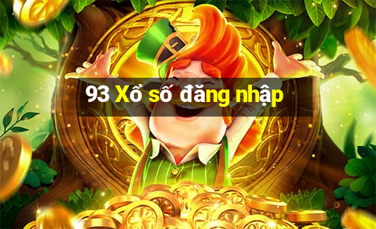 93 Xổ số đăng nhập