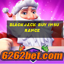 blackjack buy insurance