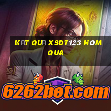 Kết quả XSDT123 hôm qua