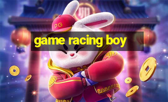 game racing boy