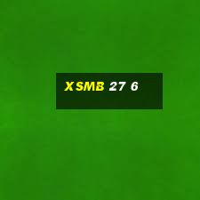 xsmb 27 6