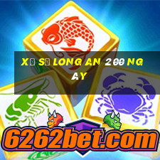 xổ số long an 200 ngày