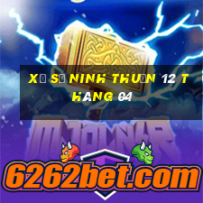 xổ số ninh thuận 12 tháng 04