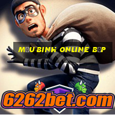 Mậu Binh online bịp