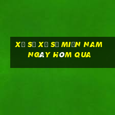 xổ số xổ số miền nam ngày hôm qua