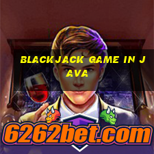 blackjack game in java