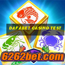 dafabet casino test