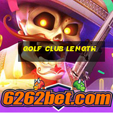 golf club length