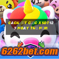 Cách đặt cược XSDT123 ngày thứ năm