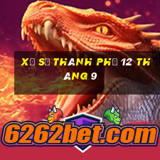 xổ số thành phố 12 tháng 9