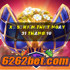 xổ số kiến thiết ngày 31 tháng 10