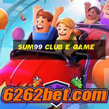 Sum99 Club E Game