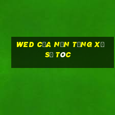 wed của nền tảng xổ số tóc