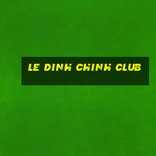 le dinh chinh club