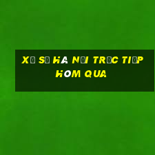 xổ số hà nội trực tiếp hôm qua