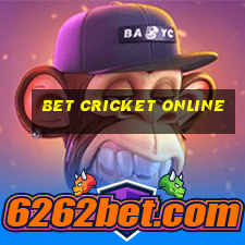 bet cricket online