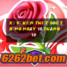 xổ số kiến thiết sóc trăng ngày 18 tháng 10