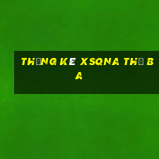 Thống kê XSQNA thứ Ba