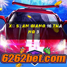 xổ số an giang 16 tháng 3