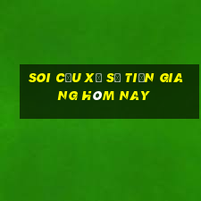 soi cầu xổ số tiền giang hôm nay