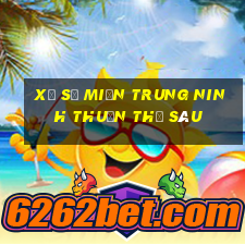 xổ số miền trung ninh thuận thứ sáu