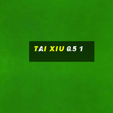 tài xiu 0.5 1