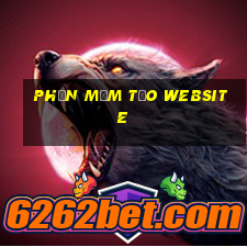 phần mềm tạo website