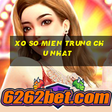 xo so mien trung chu nhat