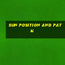 sun position and path