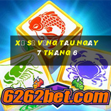 xổ số vũng tàu ngày 7 tháng 6