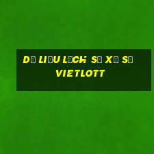 Dữ liệu lịch sử xổ số vietlott