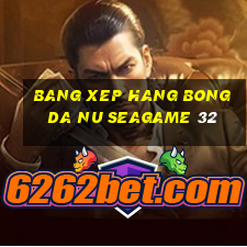 bang xep hang bong da nu seagame 32