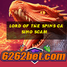 lord of the spins casino scam