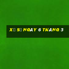 xổ số ngày 6 tháng 3