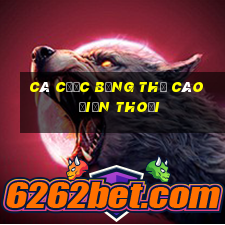 cá cược bằng thẻ cào điện thoại