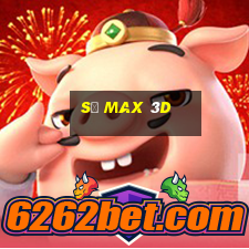 số max 3d